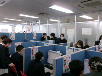 １２月　第２学年 「ハローワーク見学」